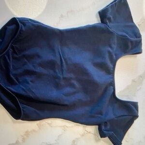 Bloch kids bodysuit in navy
